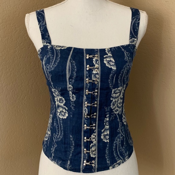 Guess by Marciano Tops - Guess floral corset top